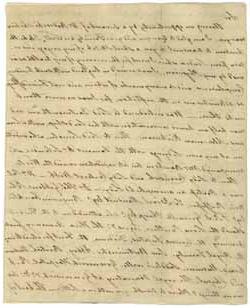 Letter from Phillis Wheatley to David Wooster, 18 October 1773 